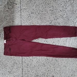 Caslon Skinny Jeans Burgundy